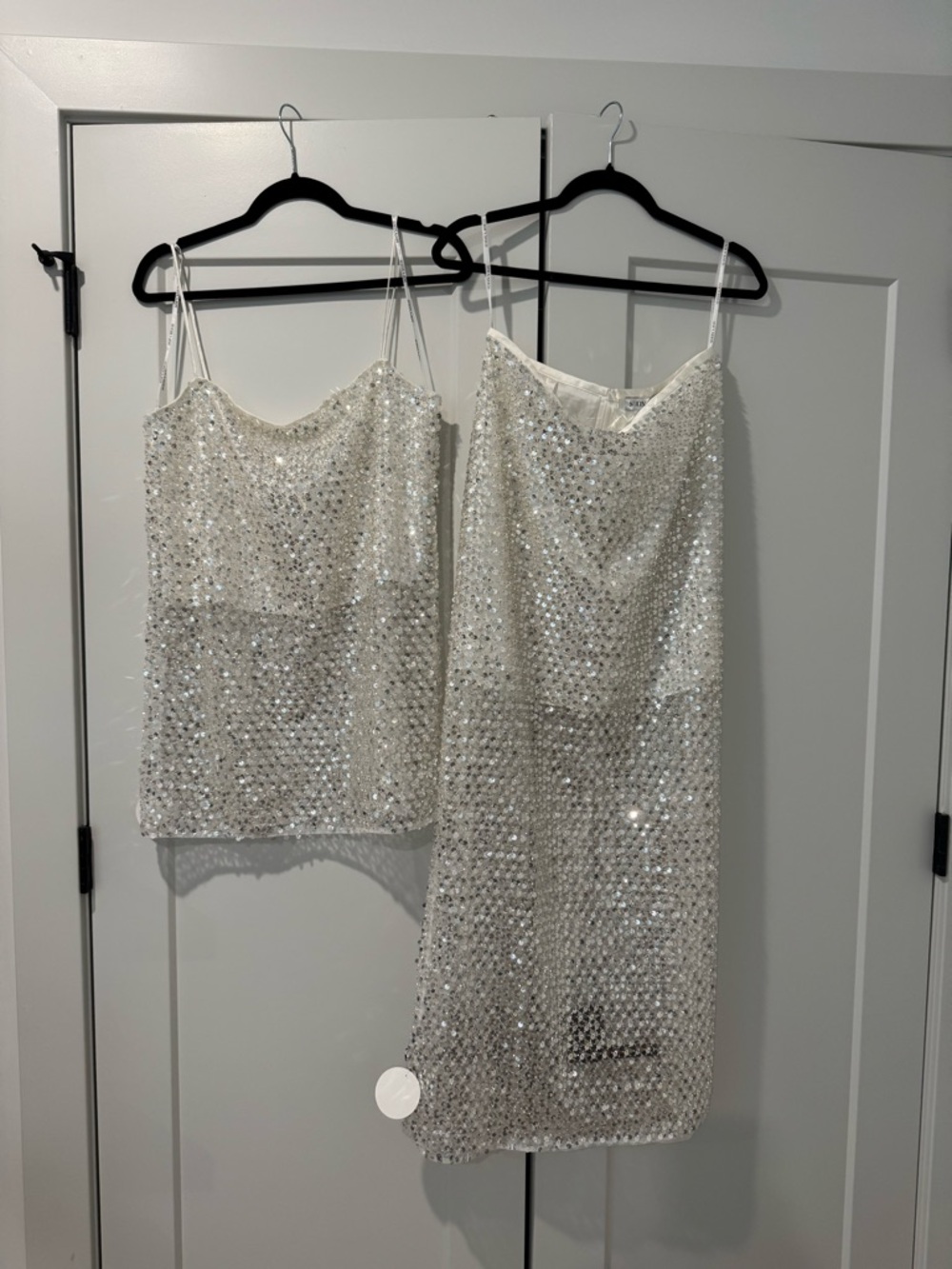 BRIDAL: Shona Joy Ivory Beaded Two Piece Set - Picture 3 of 3